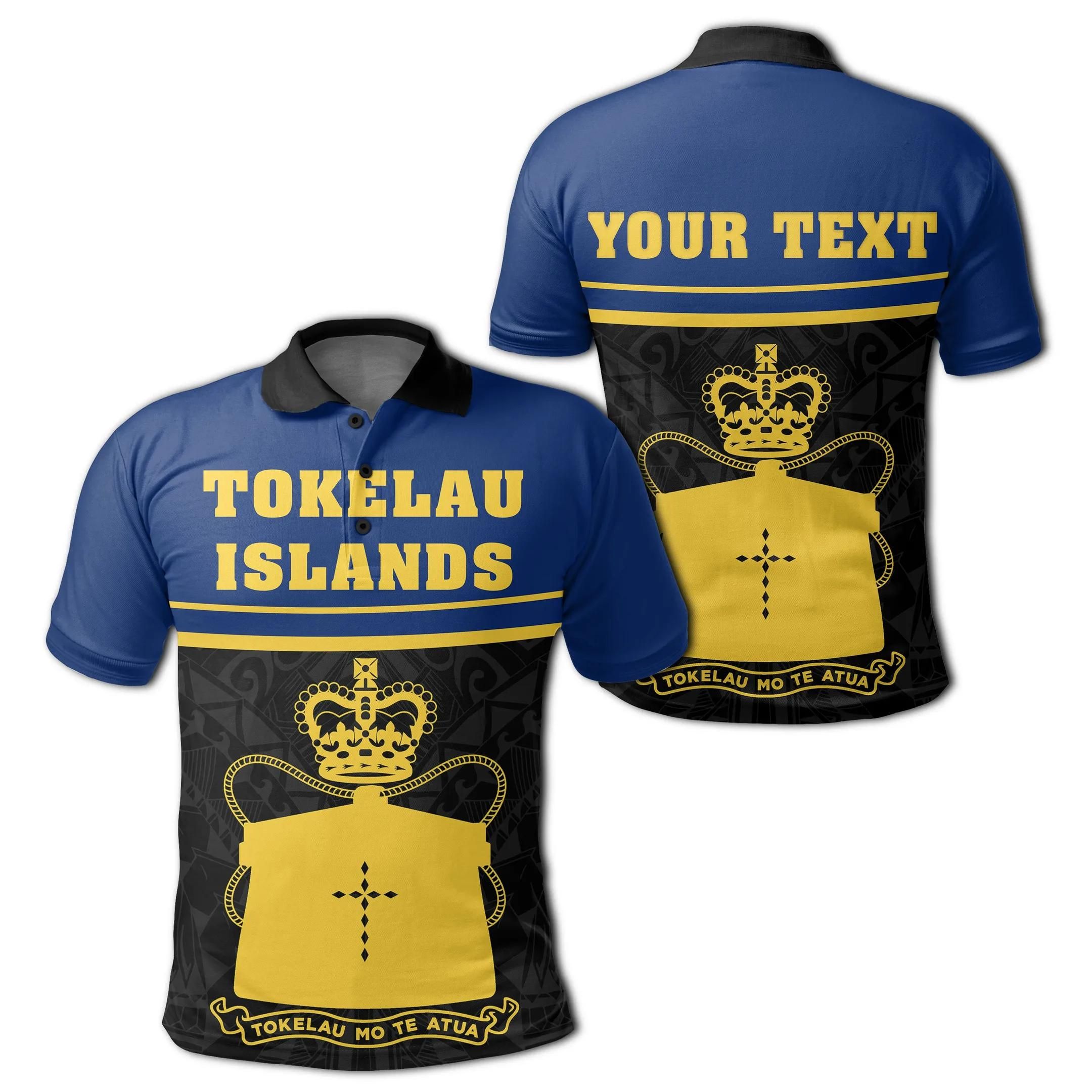(Custom) Tokelau Islands Coat Of Arms Polo Shirt - Dat Style - JD (Custom) Tokelau Islands Coat Of Arms Polo Shirt - Dat Style - JD