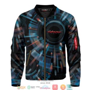Cyberpunk Samurai Bomber Jacket 2