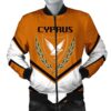Cyprus Coat Of Arms Men Bomber Jacket Lucian Style J5W Bomber Jacket