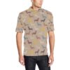 Dachshund Pattern Print Design 03 Men Polo Shirt
