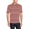 Dachshund Pattern Print Design 09 Men Polo Shirt