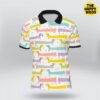 Dachshund Polo Shirt Black Neck