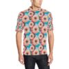 Dahlia Pattern Print Design Dh05 Men Polo Shirt