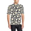Daisy Pattern Print Design 01 Men Polo Shirt