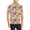 Daisy Pattern Print Design Ds05 Men Polo Shirt