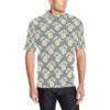Daisy Pattern Print Design Ds09 Men Polo Shirt
