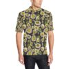 Daisy Vintage Print Pattern Men Polo Shirt