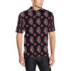 Day Of The Dead Makeup Girl Men Polo Shirt