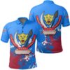 Democratic Reppublic Of Congo Coat Of Arms Polo Shirt Spaint Style J8W