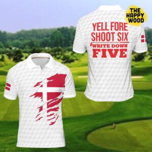 Denmark Golf Polo Shirt