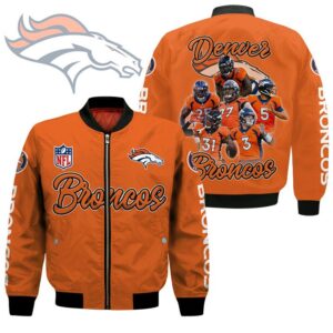 Denver Broncos Players Nfl Bomber Jacket