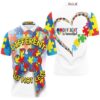 Different But Not Less Puzzle Autism Polo Shirt