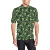 Dinosaur T Rex Print Pattern Men Polo Shirt
