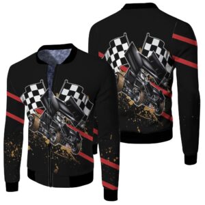 Dirt Racing For Fans 3D Bomber Jacket