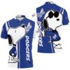 Dodgers Snoopy Lover 3D Printed Polo Shirt