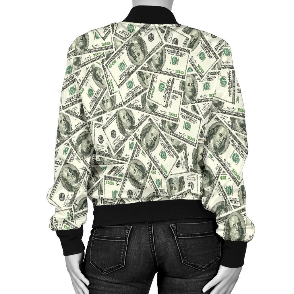 Dollar-Money-Pattern-Print-Women-Casual-Bomber-Jacket-2