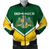 Dominica Coat Of Arms Men Bomber Jacket Lucian Style J5W Bomber Jacket