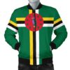 Dominica Flag Men's Bomber Jacket A31 Bomber Jacket