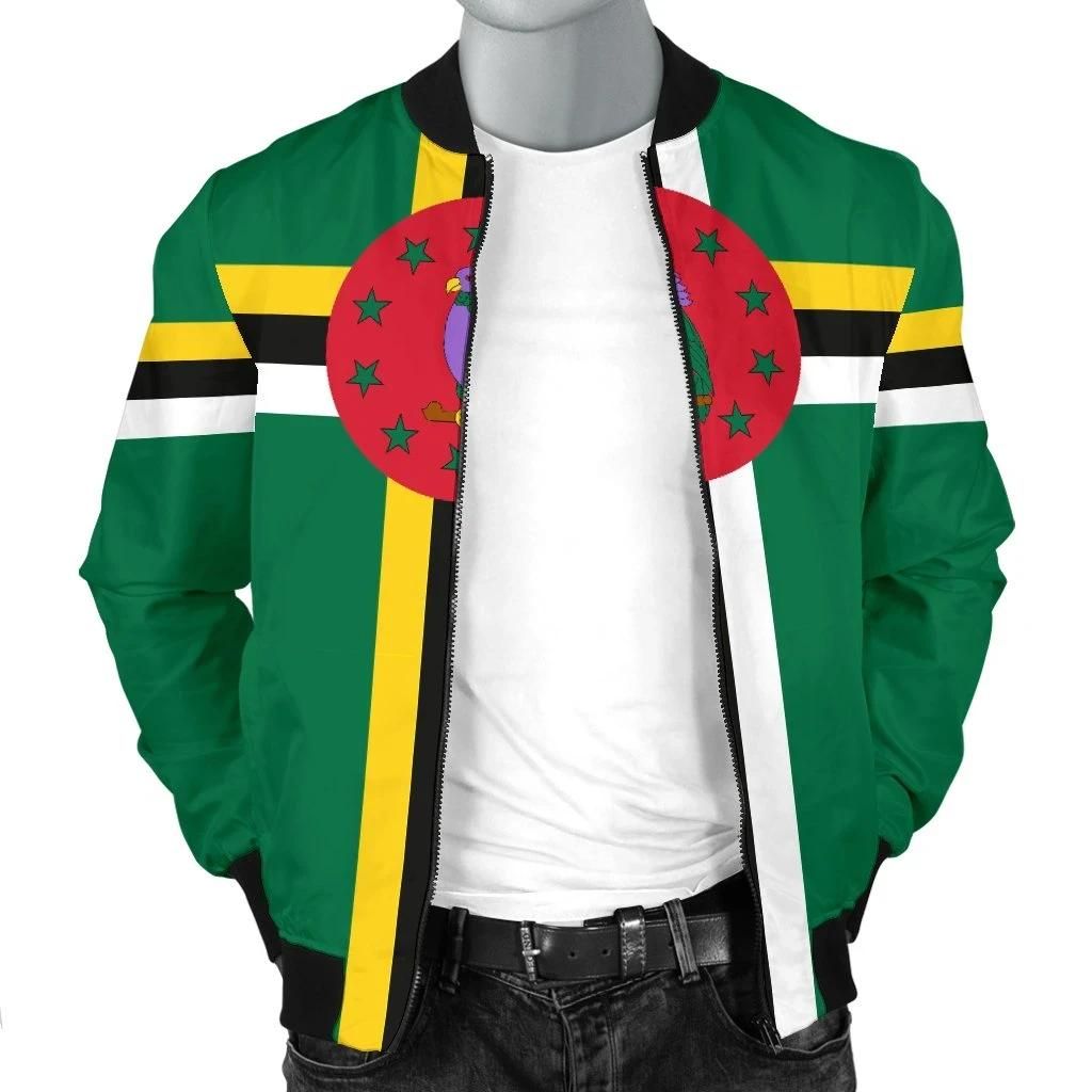 Dominica-Flag-Mens-Bomber-Jacket-A31-Bomber-Jacket-2