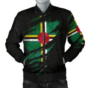 Dominica In Me Men's Bomber Jacket - Special Grunge Style A31 Bomber Jacket