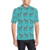 Donkey Pattern Print Design 01 Men Polo Shirt