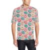 Donut Pattern Print Design Dn06 Men Polo Shirt