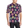 Donut Pattern Print Design Dn08 Men Polo Shirt