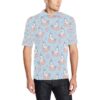 Donut Unicorn Pattern Print Design Dn014 Men Polo Shirt