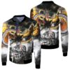 Dragon Ball Z Goku All Printed Style 3D Bomber Jacket