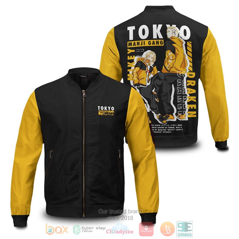 Draken Mikey Stwear Bomber Jacket 2 Draken Mikey Stwear Bomber Jacket 2