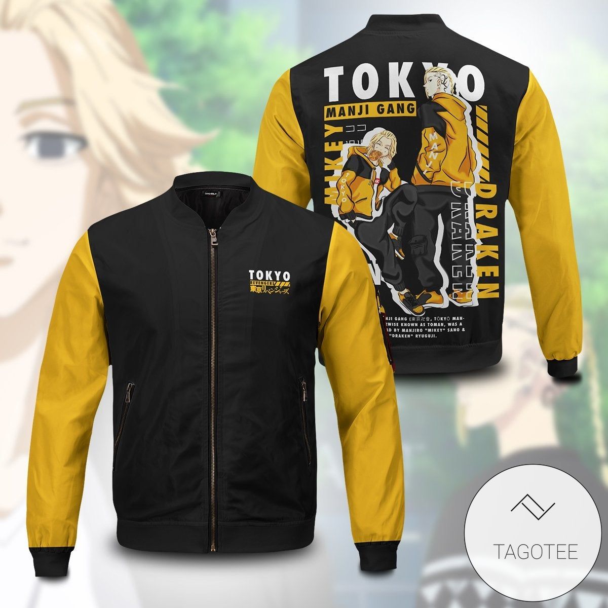 Draken Mikey Stwear Bomber Jacket Draken Mikey Stwear Bomber Jacket