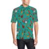 Drum Set Pattern Print Design 01 Men Polo Shirt