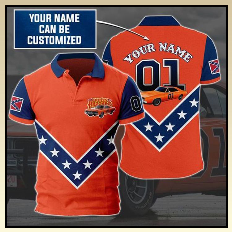 Dukes of hazzard custom name polo shirt Dukes of hazzard custom name polo shirt