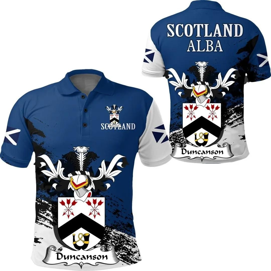 Duncanson Scottish Family Crest Scotland Special Polo Shirt - Golf Shirt A7 Duncanson Scottish Family Crest Scotland Special Polo Shirt - Golf Shirt A7