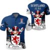 Dundas Scottish Family Crest Scotland Special Polo Shirt - Golf Shirt A7