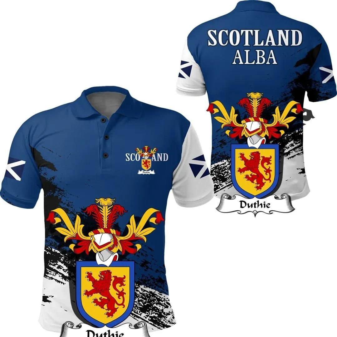 Duthie Scottish Family Crest Scotland Special Polo Shirt - Golf Shirt A7 Duthie Scottish Family Crest Scotland Special Polo Shirt - Golf Shirt A7