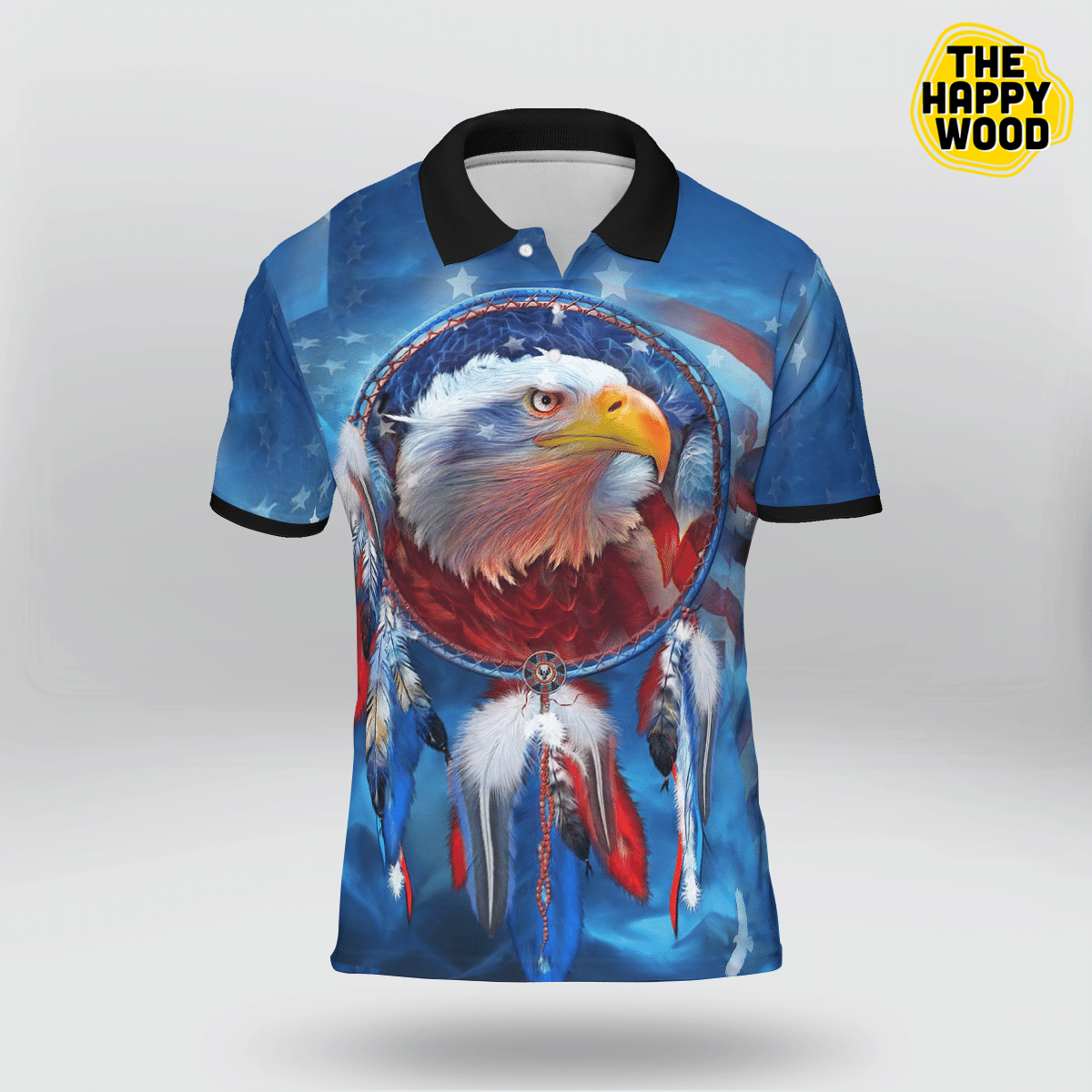 Eagle Native America Polo Shirt Eagle Native America Polo Shirt