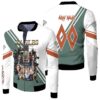 Eagles Guitar With Legend Members Rock Band 3D Designed Allover Gift With Custom Name Number For Eagles Fans Bomber Jacket
