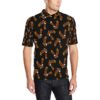 Eagles Print Pattern Men Polo Shirt