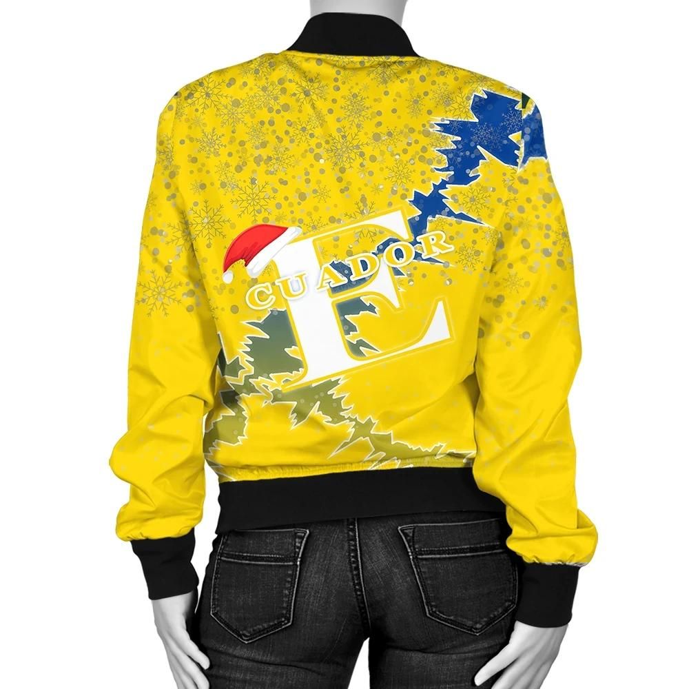 Ecuador-Christmas-Coat-Of-Arms-Women-Bomber-Jacket-X-Style-J78-Bomber-Jacket-1