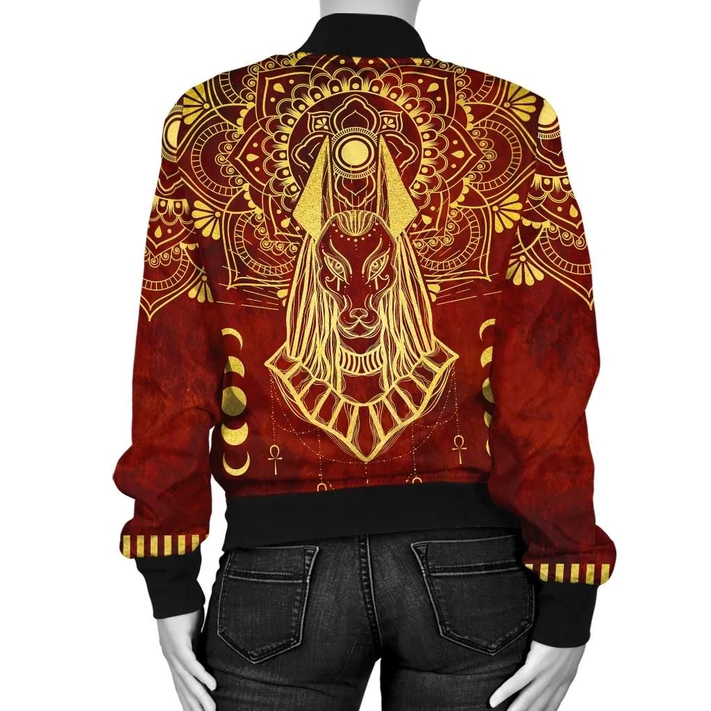 Egypt-Bomber-Jacket-Egyptian-Anubis-Pattern-Women-Red-A10-Bomber-Jacket-1
