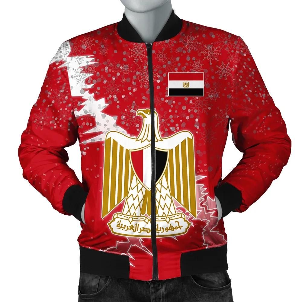 Egypt Christmas Coat Of Arms Men Bomber Jacket X Style J78 Bomber Jacket Egypt Christmas Coat Of Arms Men Bomber Jacket X Style J78 Bomber Jacket
