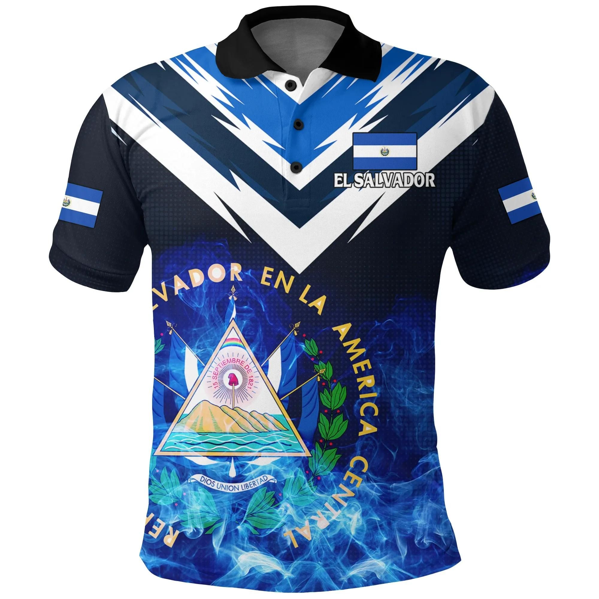 El Salvador Polo Shirt - New Release A7 El Salvador Polo Shirt - New Release A7
