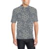 Elegant Floral Print Pattern Men Polo Shirt