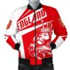 England Lion Men's Bomber Jacket Bn10 Bomber Jacket