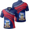 Falkland Islands Coat Of Arms Polo Shirt Cricket Style J5W