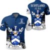 Falshaw Scottish Family Crest Scotland Special Polo Shirt - Golf Shirt A7