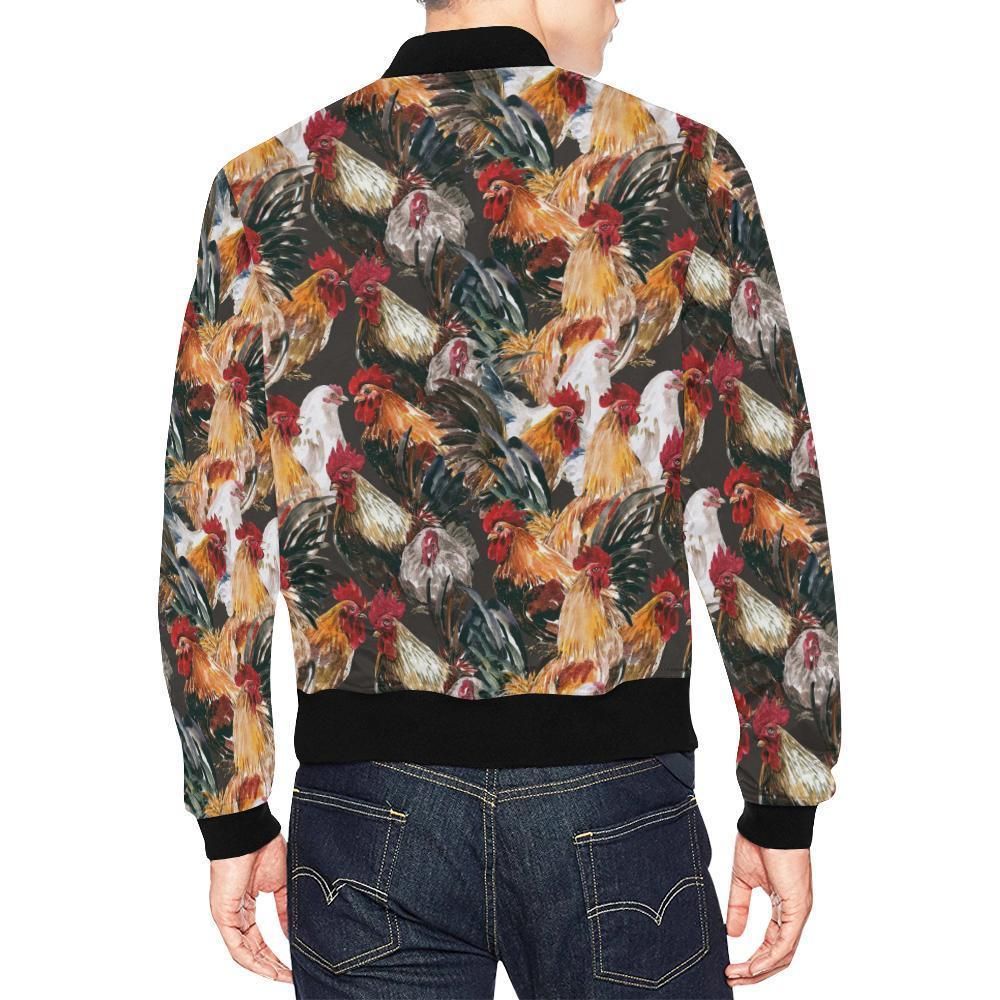 Farm-Chicken-Hen-Pattern-Print-Mens-Bomber-Jacket-2