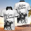 Fate Loves The Fearless Horse Racing Polo Shirt