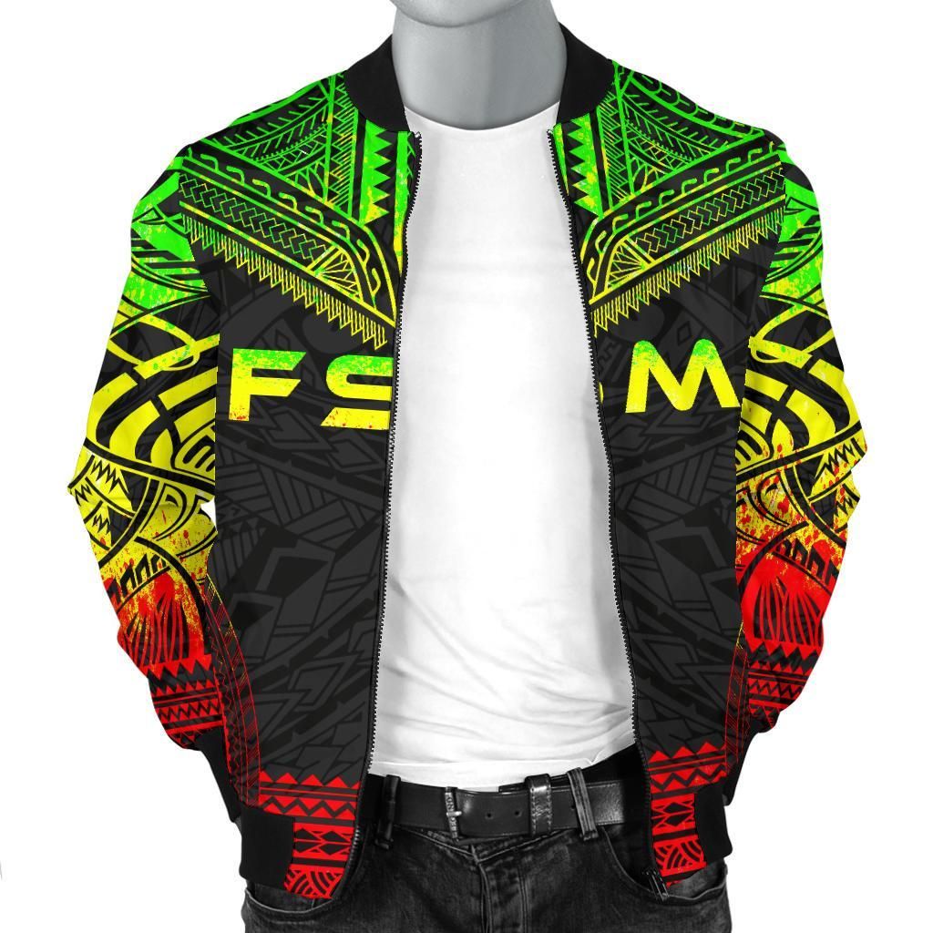 Federated-States-Of-Micronesia-Polynesian-Chief-Mens-Bomber-Jacket-Reggae-Version-Bn10-Bomber-Jacket-2